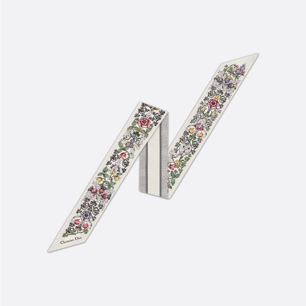 ⭐️NEW, RARE⭐️DIOR Toile de Jouy Around The World Mitzah Scarf